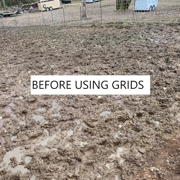 Horse Paddock Mud Control Grid