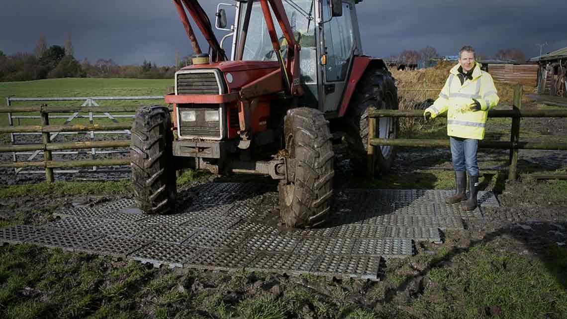 Horse Paddock Mud Control Grid