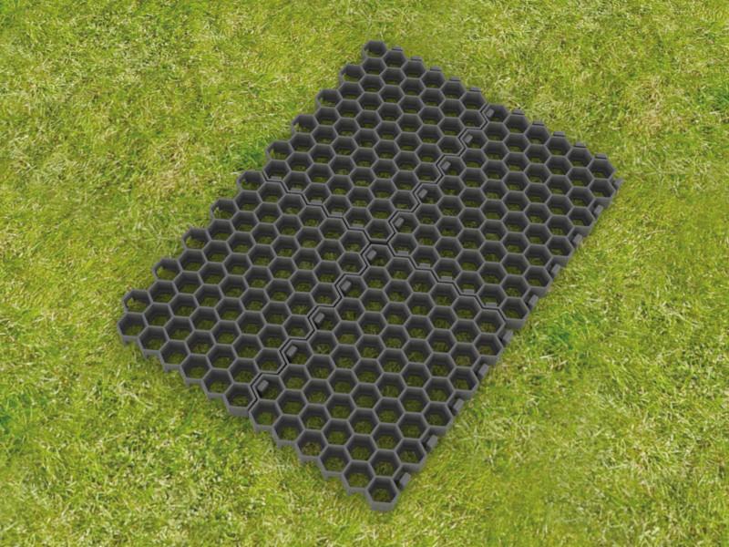 black plastic equine paddock grid