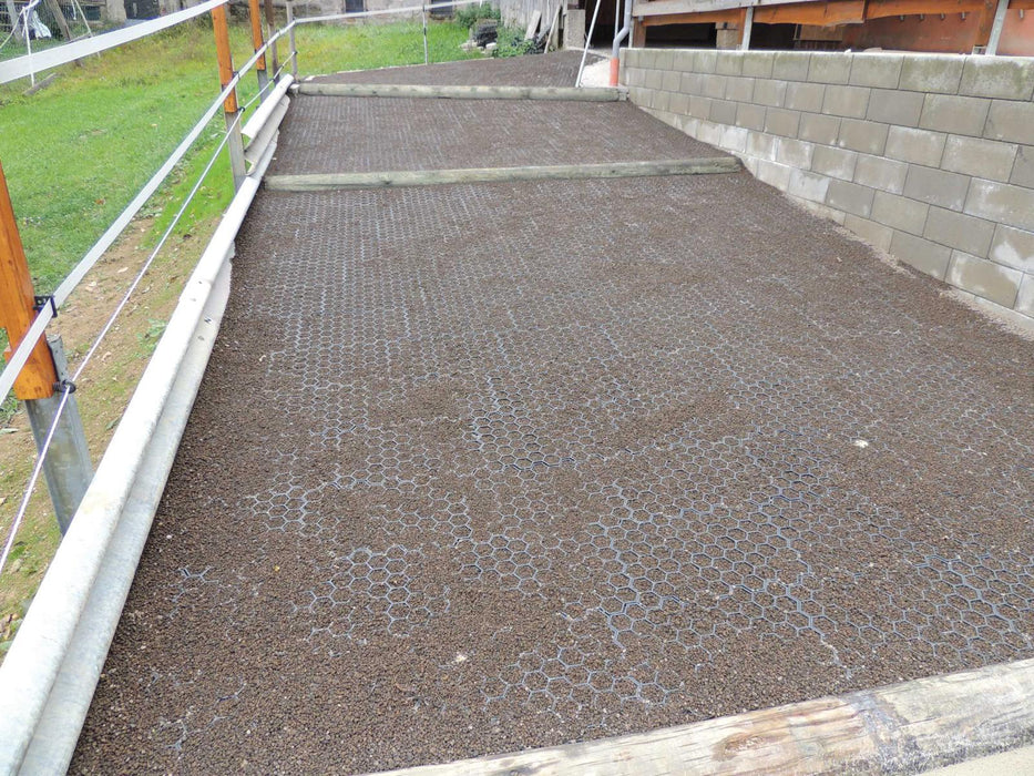 Horse Paddock Footing Grid - Paddock Slab