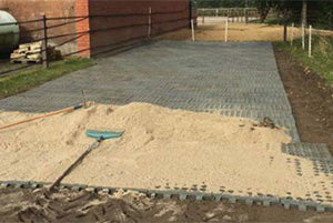 Horse Paddock Mud Control Grid