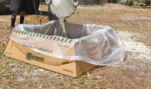 Concrete Washout Box with Bag Liner
