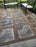 Gravel Lok bonded gravel joints between pavers on a patio
