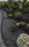 Non-woven geotextile filtration fabric in a landscape application
