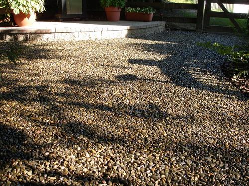 permeable paver gravel lok system 