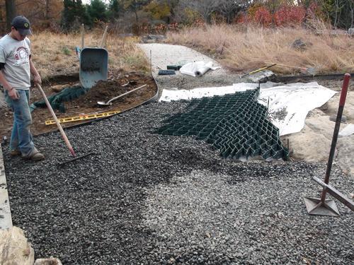 Mud Management Gravel Grid Panel - 8' x 22.5' x 4