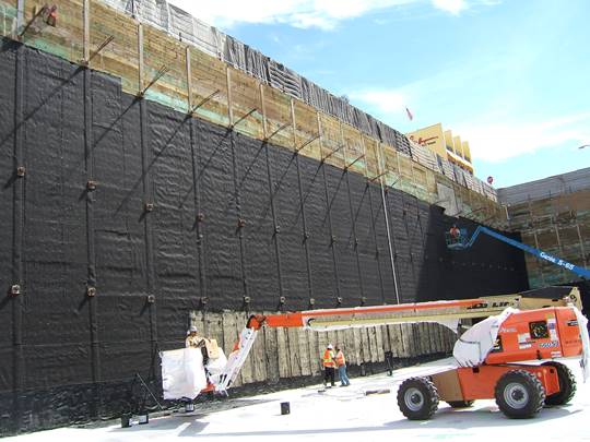 Berry Compliant Dimpled Core Drainage Composite - Made in USA