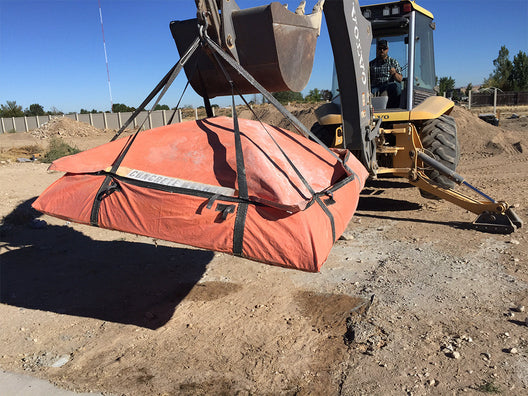 Concrete Washout Box - Outpak 6'x6' All Weather - Portable
