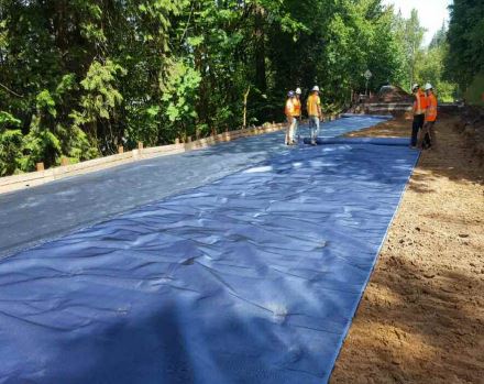 Mirafi H2Ri Woven Geosynthetic Fabric  - 17' x 300' Roll - TenCate