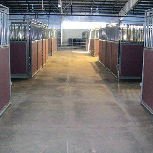 Horse Stall Mats - 8' x 12' Stall Kit - Interlocking