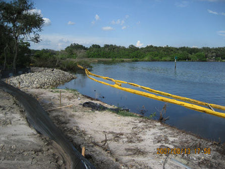 Floating Silt Fence — Paramount Materials