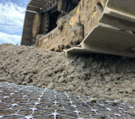 Interax Frame Tensar InterAx NX 850 Geogrid 12.5' x 197’ — Paramount Materials