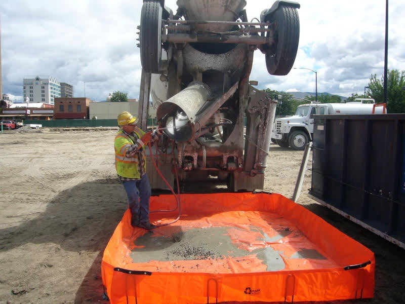 Construction Washout Bin for Concrete - Outpak 8'x10'