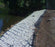 shoreline geocell pathway for erosion control 