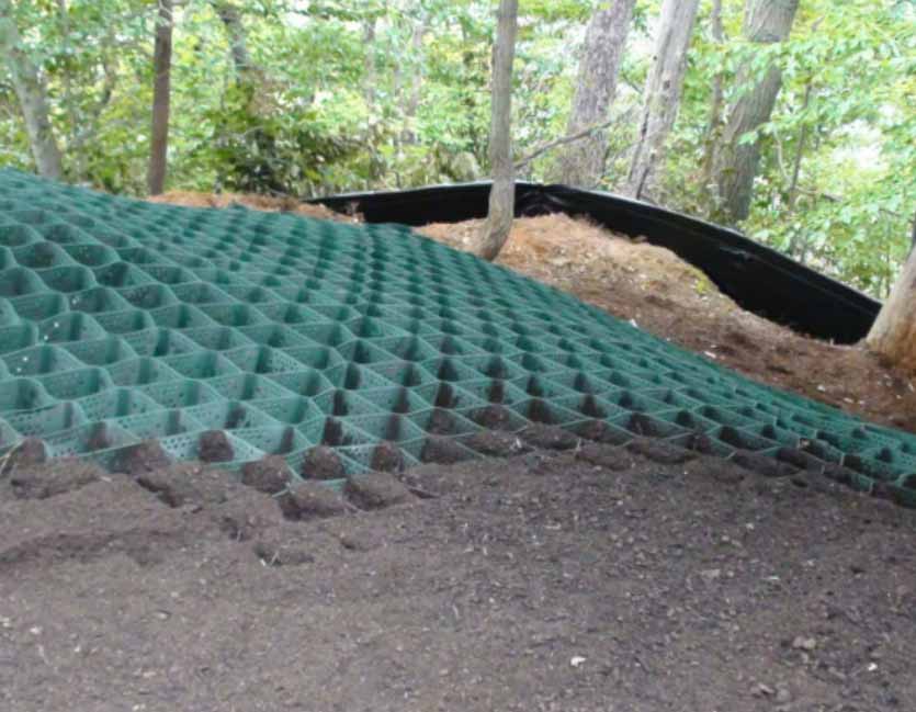 Slope Stabilization Grid - 6" - SlopeGrid