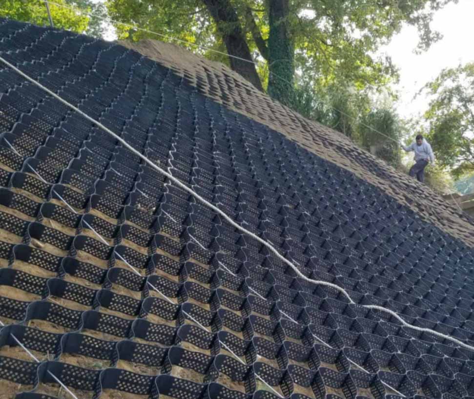 Slope Stabilization Grid - 4