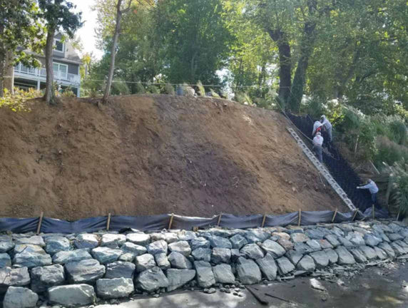 Slope Stabilization Grid - 6