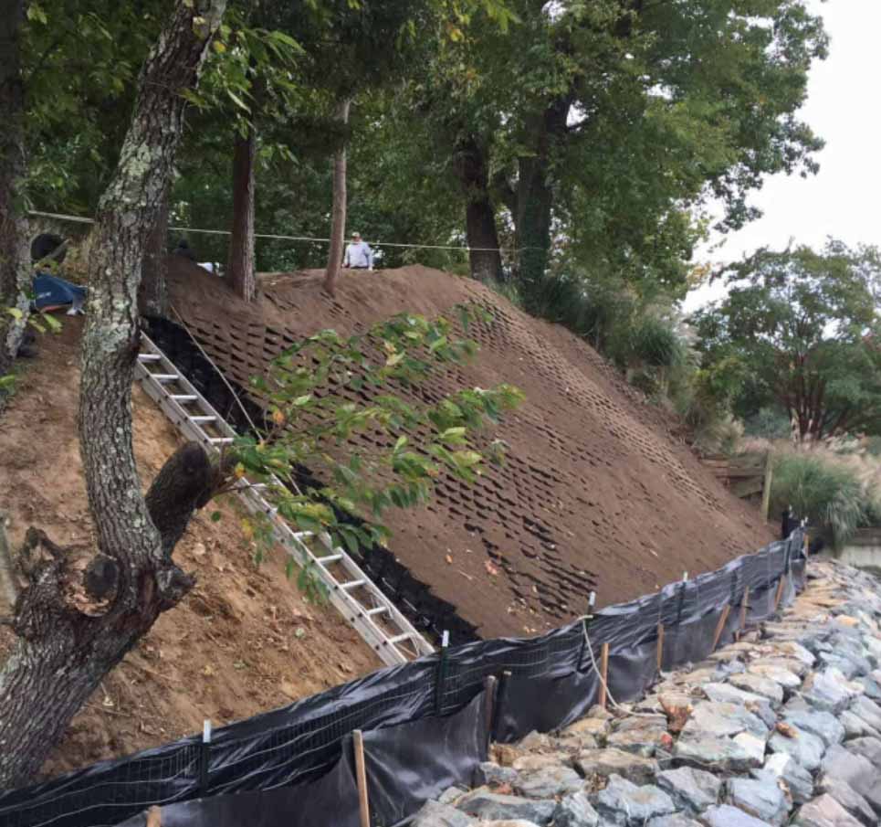 Slope Stabilization Grid - 6